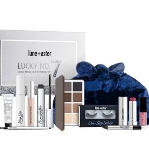 LUNE + ASTER Lucky No. 7 Makeup Set NEW